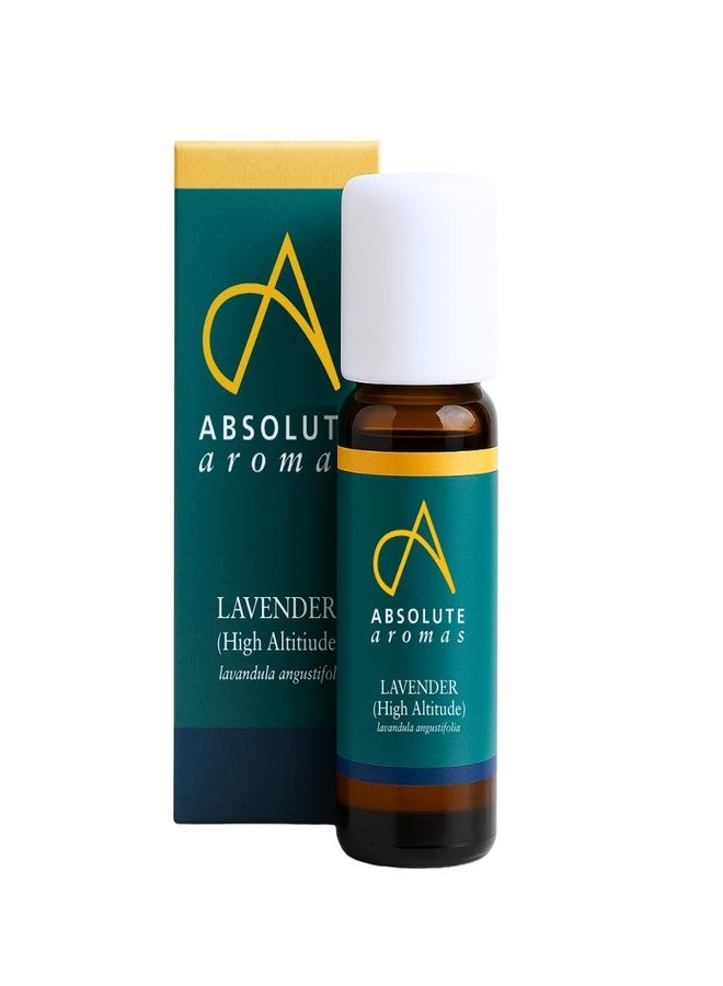 Absolute Aromas High Altitude Lavender lavandula angustifolia Essential Oil 100 Pure Natural Vegan Undiluted and CrueltyFree for use in Diffusers Oil Burners and Aromatherapy Blends, 10 Millilitre - Image 1